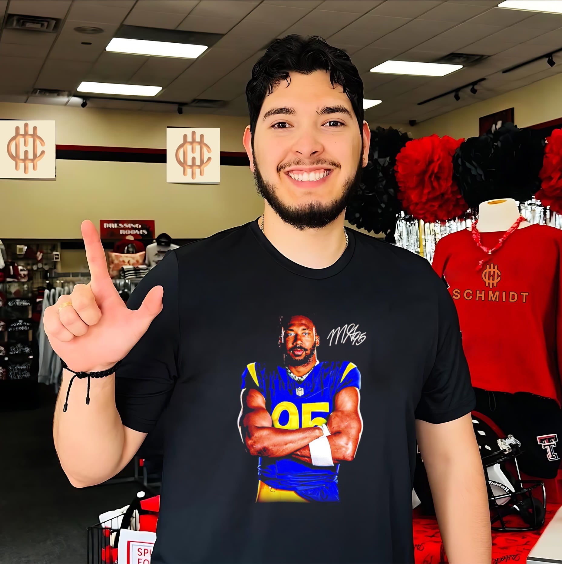Myles Garrett Los Angeles Rams LA signature shirt