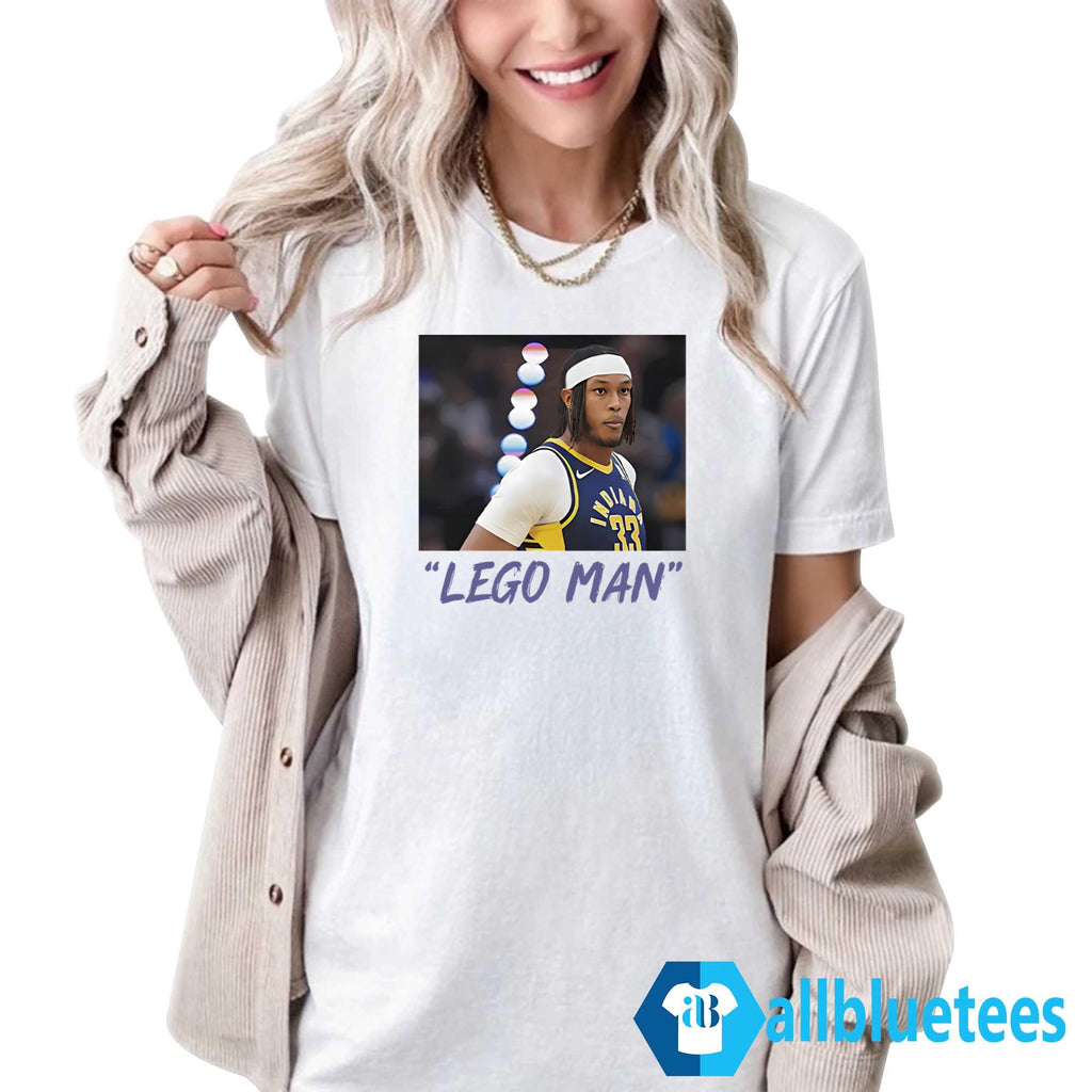 Myles Turner Lego Man Shirt