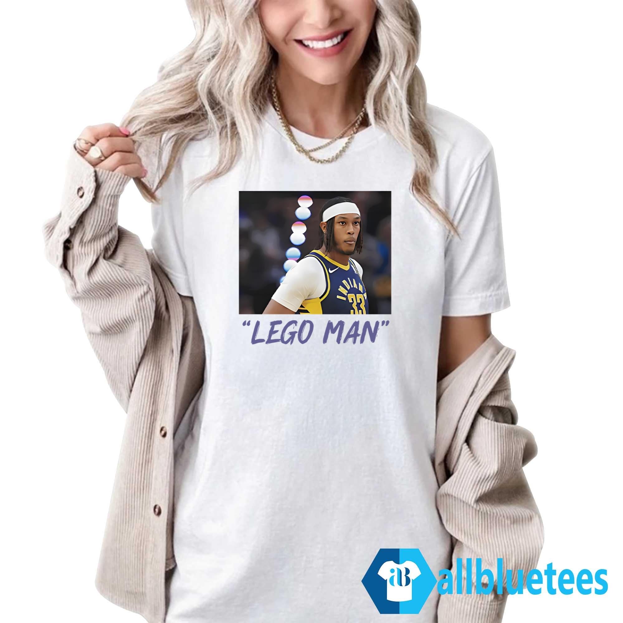 Myles Turner Lego Man Shirt