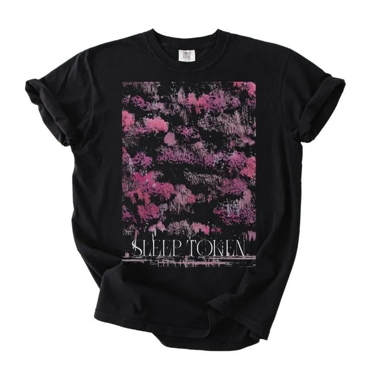 Mythic Arcadia Vintage Rock Tee - Dark Music-Inspired T-Shirt