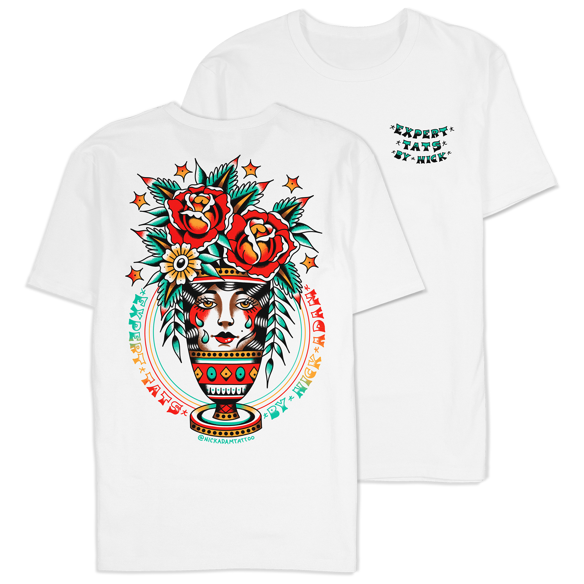 Nick Adam Tattoo - Expert Tats Shirt Hoodie, Sweatshirt | CoreVibeTees.com (Image 1)