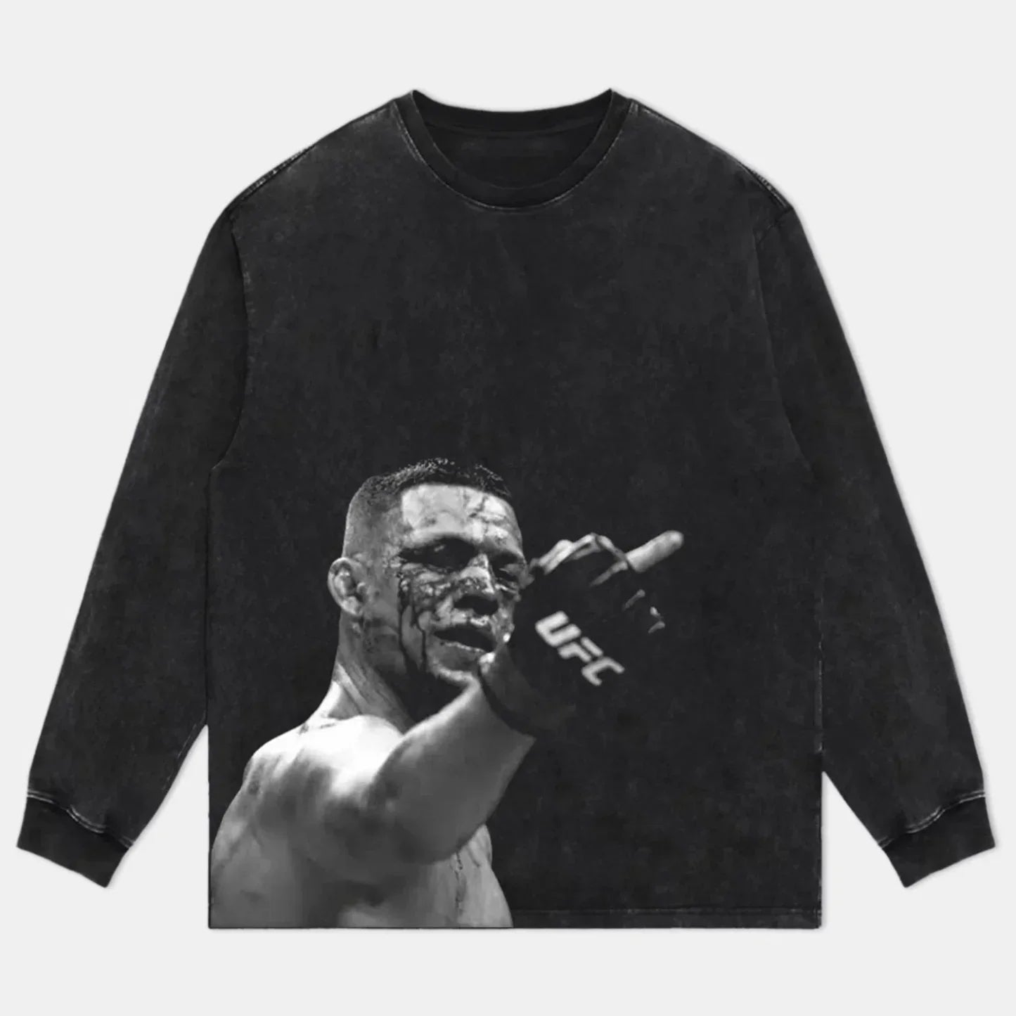 Nate Diaz Sweatshirt Style001 T-Shirts, Hoodie | CoreVibeTees.com (Image 2)