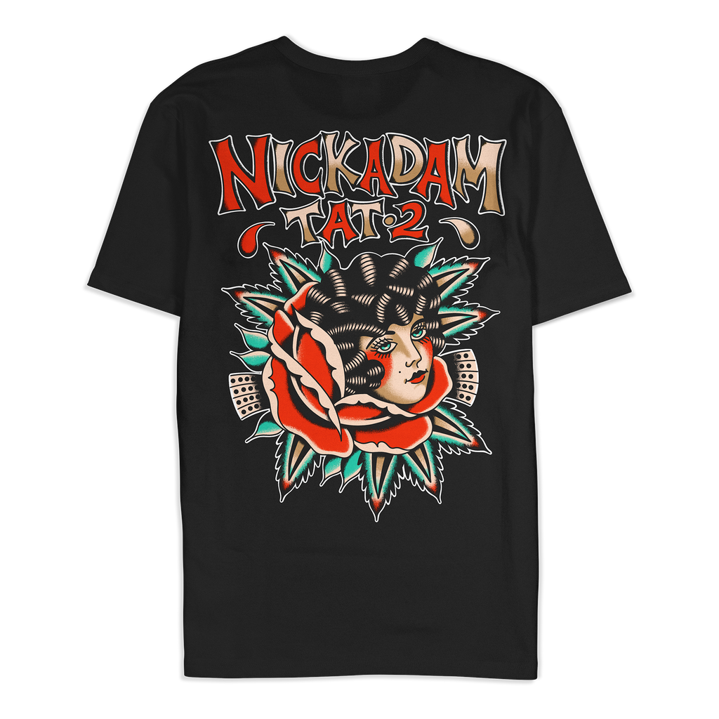 Nick Adam Tattoo - Tat2 Lady Shirt Hoodie, Sweatshirt | CoreVibeTees.com (Image 3)