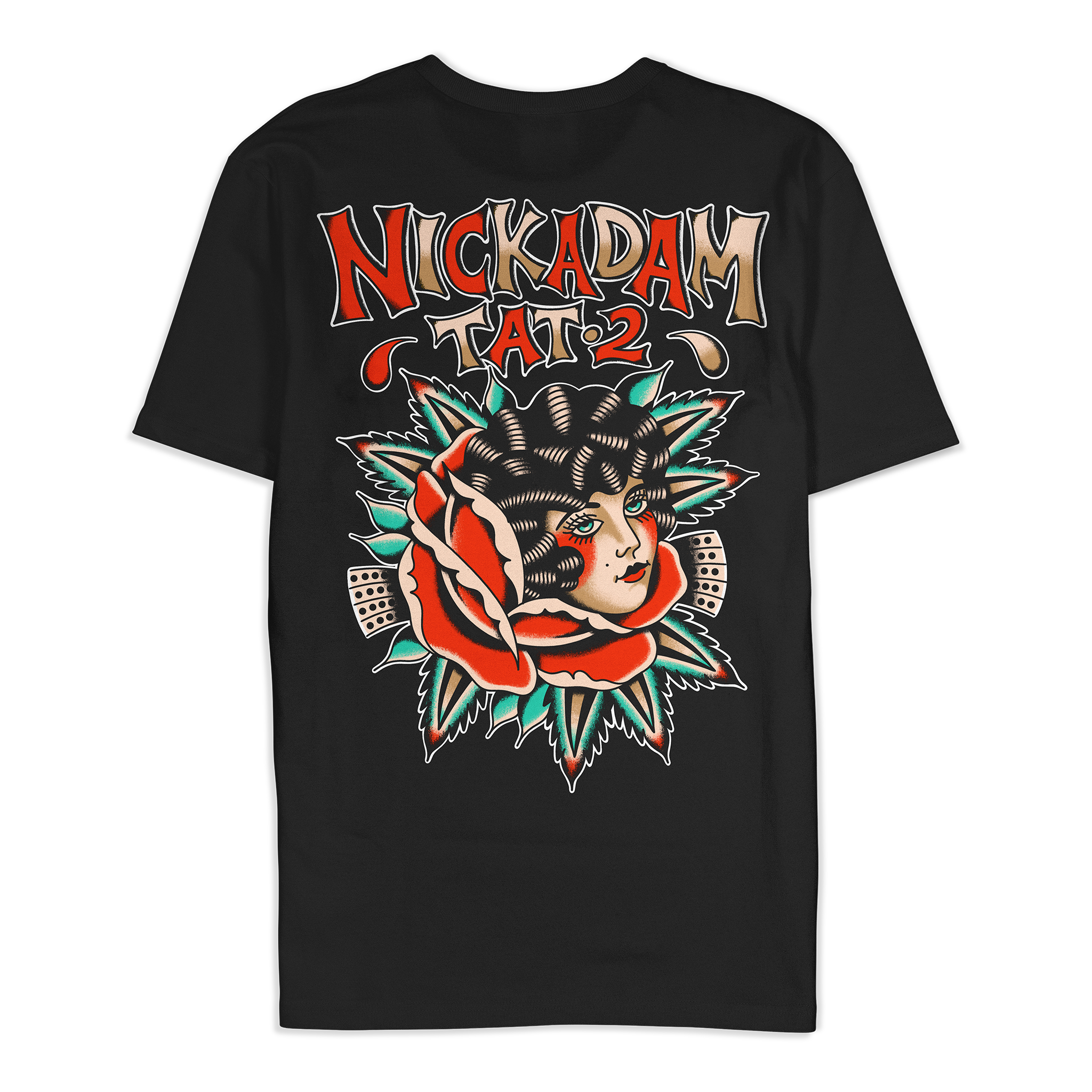 Nick Adam Tattoo - Tat2 Lady Shirt Hoodie, Sweatshirt | CoreVibeTees.com (Image 3)
