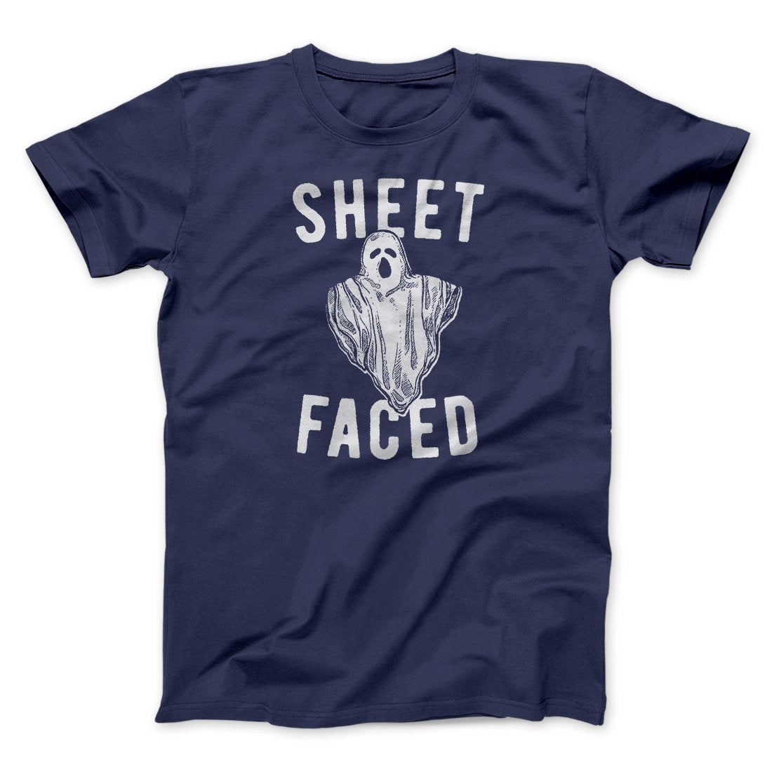 Sheet Faced Men/Unisex T-Shirt Hoodie, Sweatshirt | CoreVibeTees.com (Image 1)