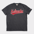 Nebraska Volleyball Script Vintage Heavyweight Tee Style001 Hoodie, Sweatshirt | CoreVibeTees.com (Image 1)