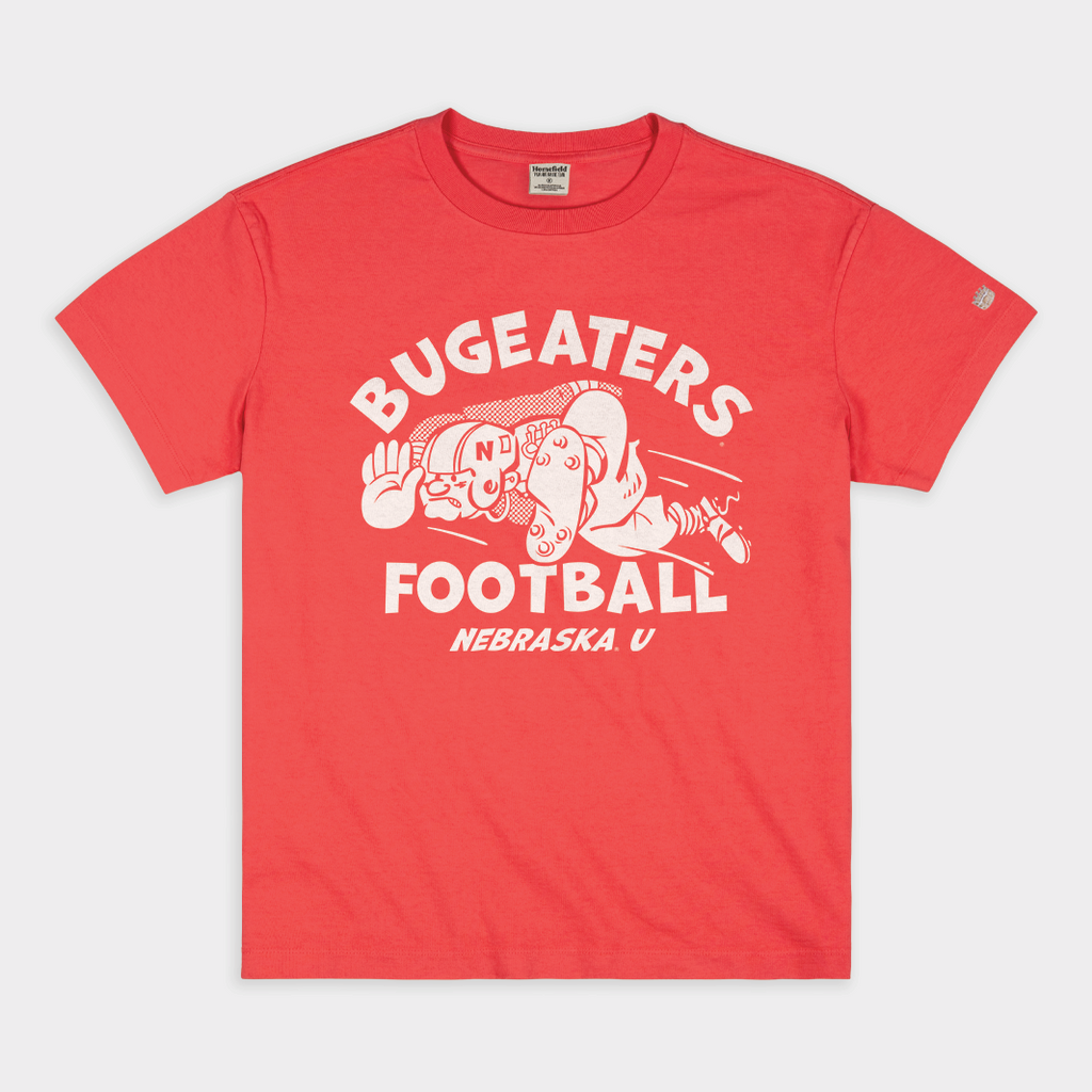 Nebraska Bugeaters Retro Vintage Heavyweight Tee Hoodie, Sweatshirt | CoreVibeTees.com (Image 1)