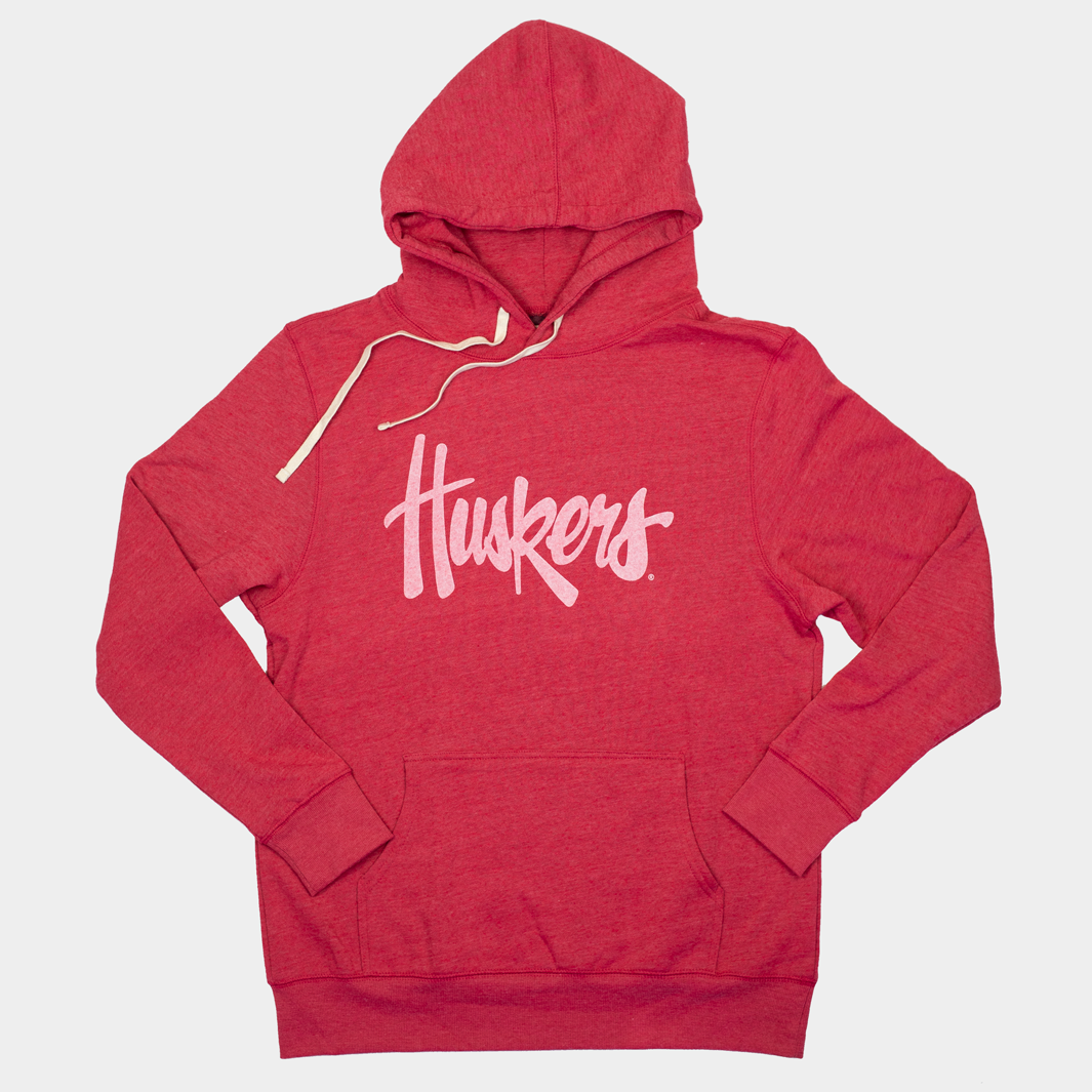 Nebraska "Huskers" Red Hoodie T-Shirts, Sweatshirt | CoreVibeTees.com (Image 1)
