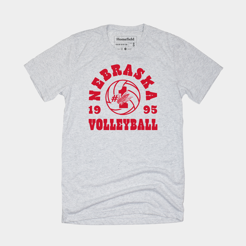 1995 Nebraska Volleyball Champs Tee Style001 Hoodie, Sweatshirt | CoreVibeTees.com