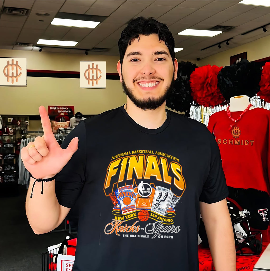 NBA Finals 2026 Knicks vs Spurs Ticket shirt