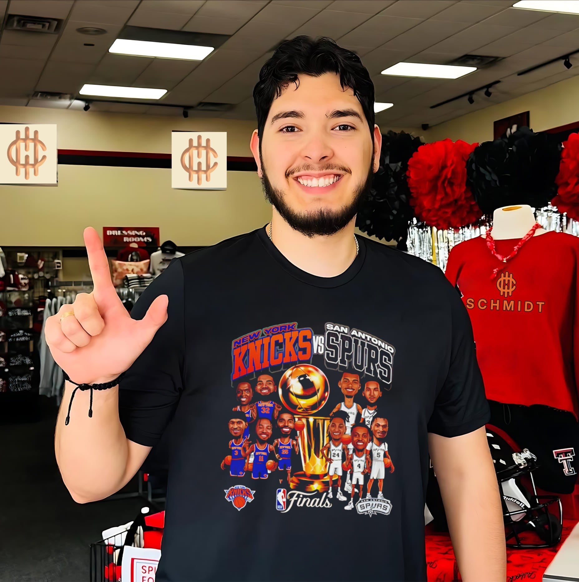 NBA Finals 2026 SA Spurs Vs NY Knicks caricature shirt