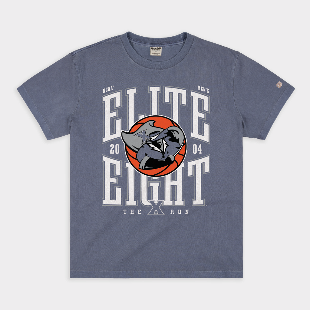 Xavier Men's Basketball 2004 NCAA Elite Eight Heavyweight Tee Style001 Hoodie, Sweatshirt | CoreVibeTees.com