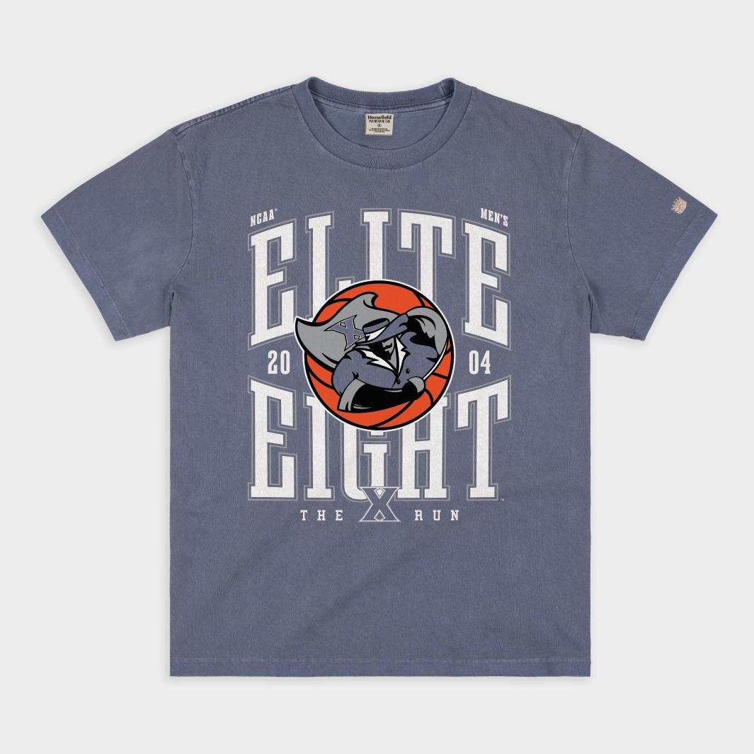 Xavier Men's Basketball 2004 NCAA Elite Eight Heavyweight Tee Style001 Hoodie, Sweatshirt | CoreVibeTees.com