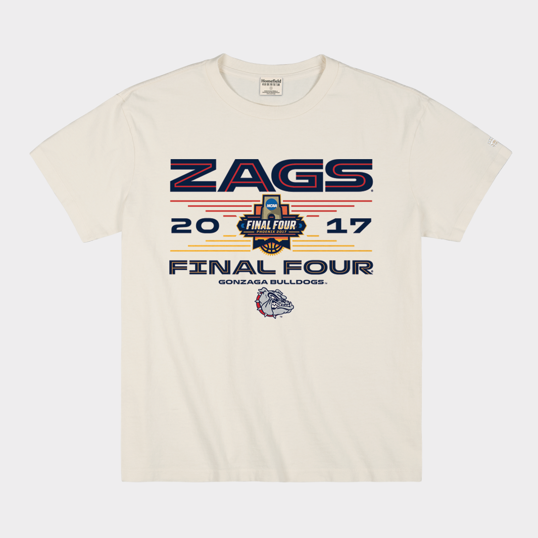 Gonzaga Bulldogs 2017 NCAA Final Four Heavyweight Tee Style001 Hoodie, Sweatshirt | CoreVibeTees.com