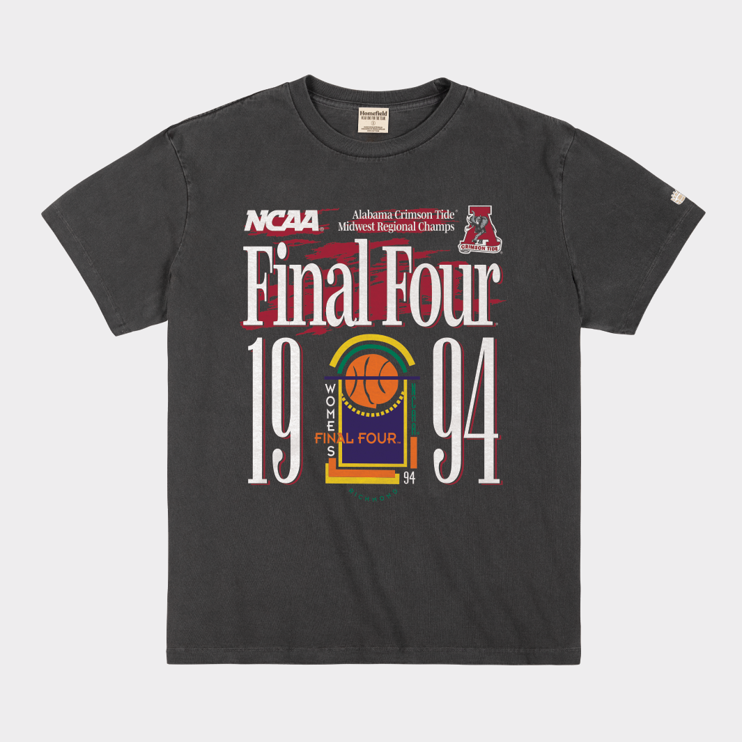 Alabama Women's Basketball 1994 Final Four Heavyweight Tee Style001 Hoodie, Sweatshirt | CoreVibeTees.com