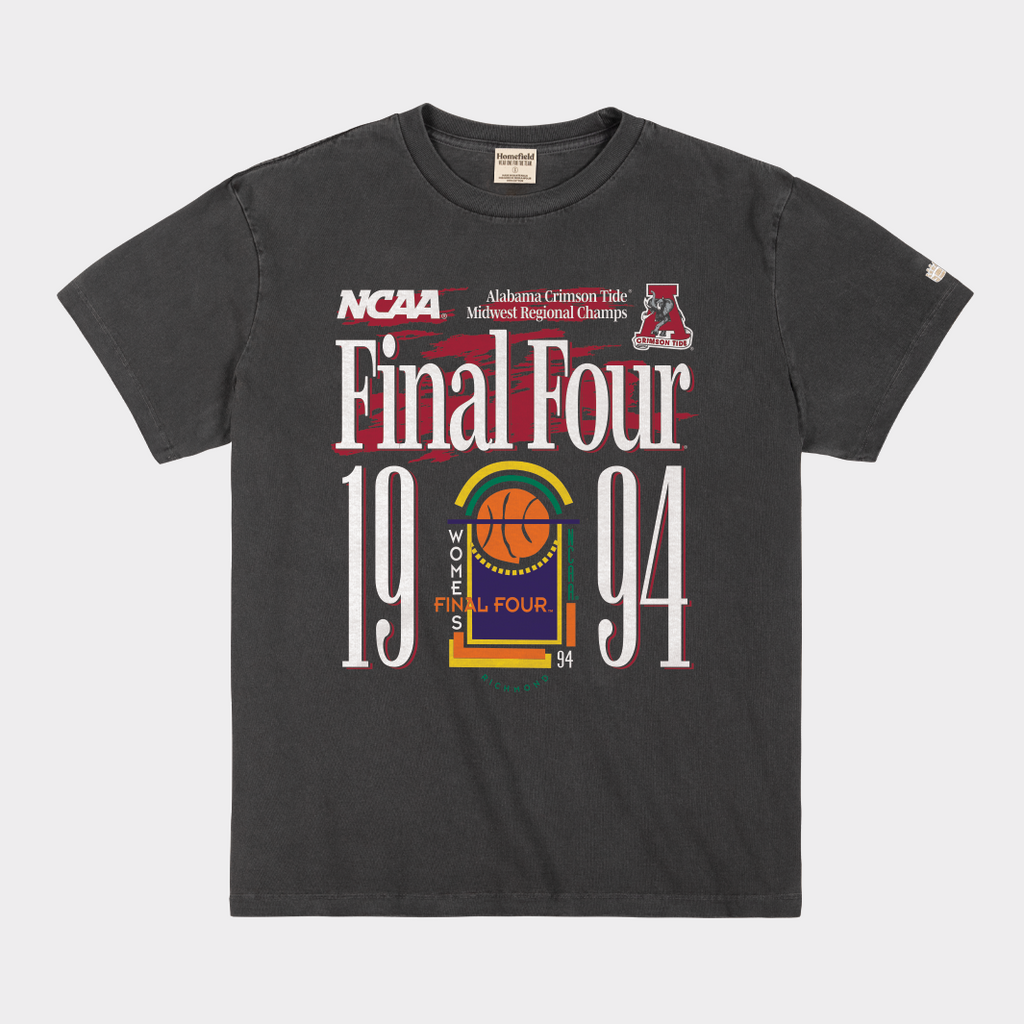 Alabama Women's Basketball 1994 Final Four Heavyweight Tee Hoodie, Sweatshirt | CoreVibeTees.com