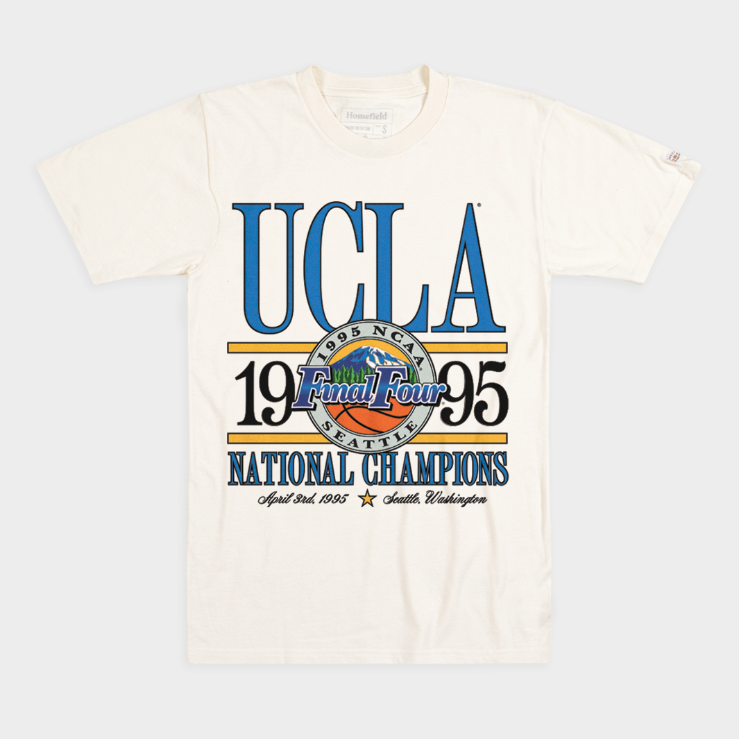 UCLA Men's Basketball 1995 NCAA Champions Tee Hoodie, Sweatshirt | CoreVibeTees.com