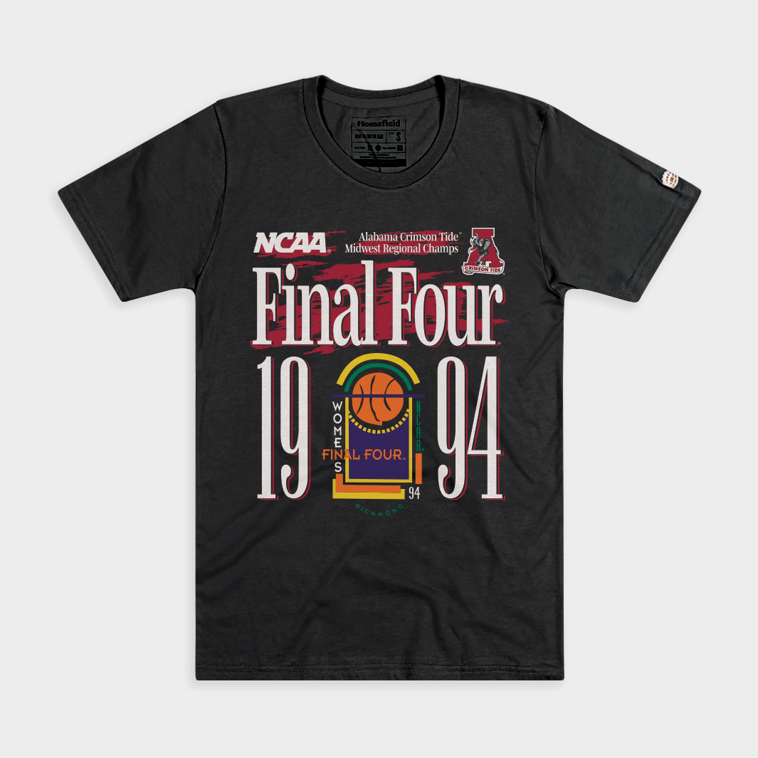 Alabama Women's Basketball 1994 Final Four Tee Hoodie, Sweatshirt | CoreVibeTees.com