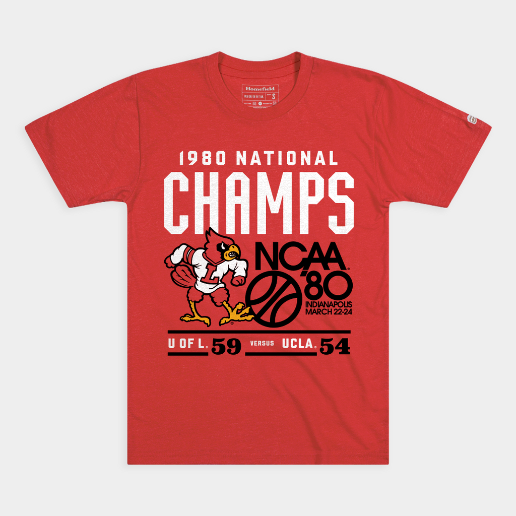 Louisville Men's Basketball 1980 NCAA Champs Tee Style001 Hoodie, Sweatshirt | CoreVibeTees.com