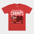 Louisville Men's Basketball 1980 NCAA Champs Tee Style001 Hoodie, Sweatshirt | CoreVibeTees.com