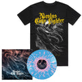 I Watched You Burn LP (Blue/Pink Splatter Vinyl) + I Watched You Burn B&W T-Shirt (Black) Hoodie, Sweatshirt