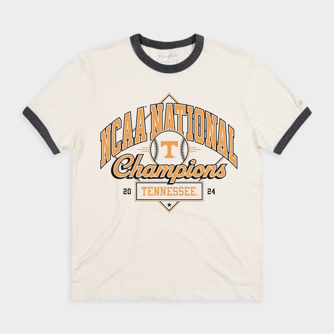 Tennessee Baseball 2024 National Champs Ringer Tee Style001 Hoodie, Sweatshirt | CoreVibeTees.com
