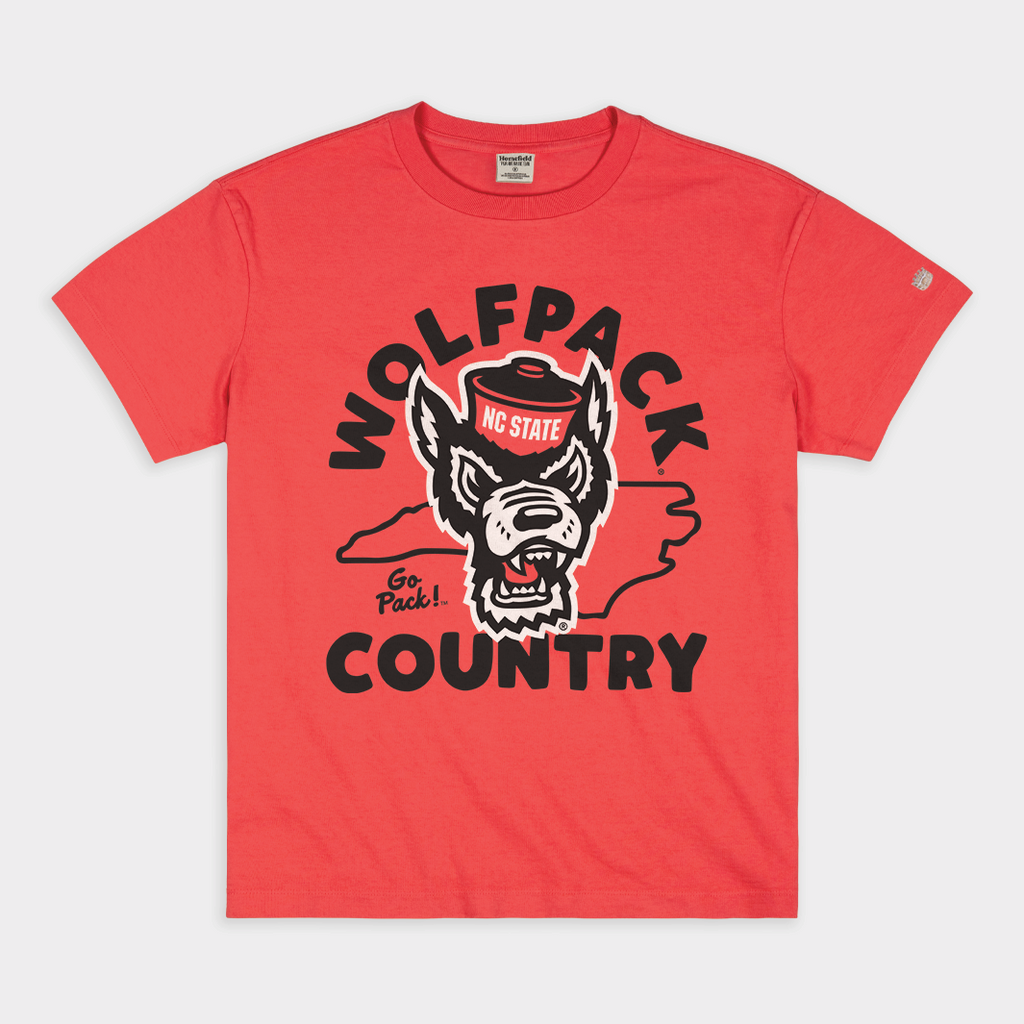 NC State Wolfpack Country Vintage Heavyweight Tee Hoodie, Sweatshirt | CoreVibeTees.com (Image 1)