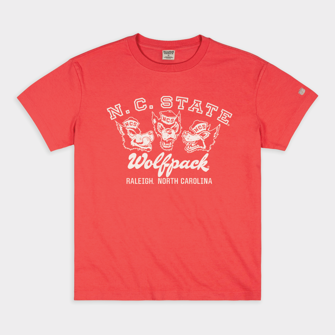 NC State Wolfpack 1967 Vintage Heavyweight Tee Hoodie, Sweatshirt | CoreVibeTees.com (Image 1)