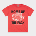 NC State Home of the Pack Vintage Heavyweight Tee Hoodie, Sweatshirt | CoreVibeTees.com (Image 1)