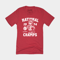 NC State Vintage 1974 National Champs Tee Hoodie, Sweatshirt | CoreVibeTees.com
