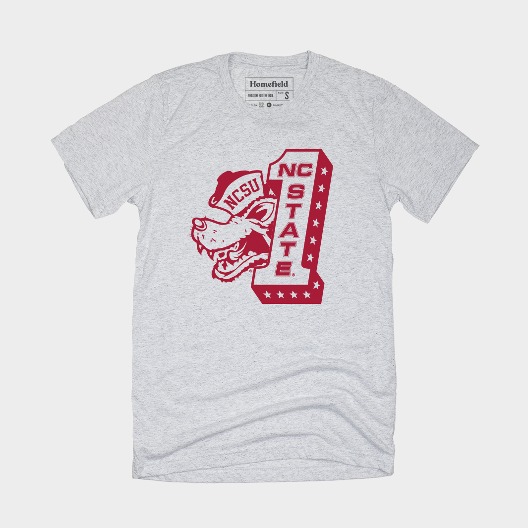 NC State Wolfpack 1974 #1 Vintage Tee Hoodie, Sweatshirt | CoreVibeTees.com