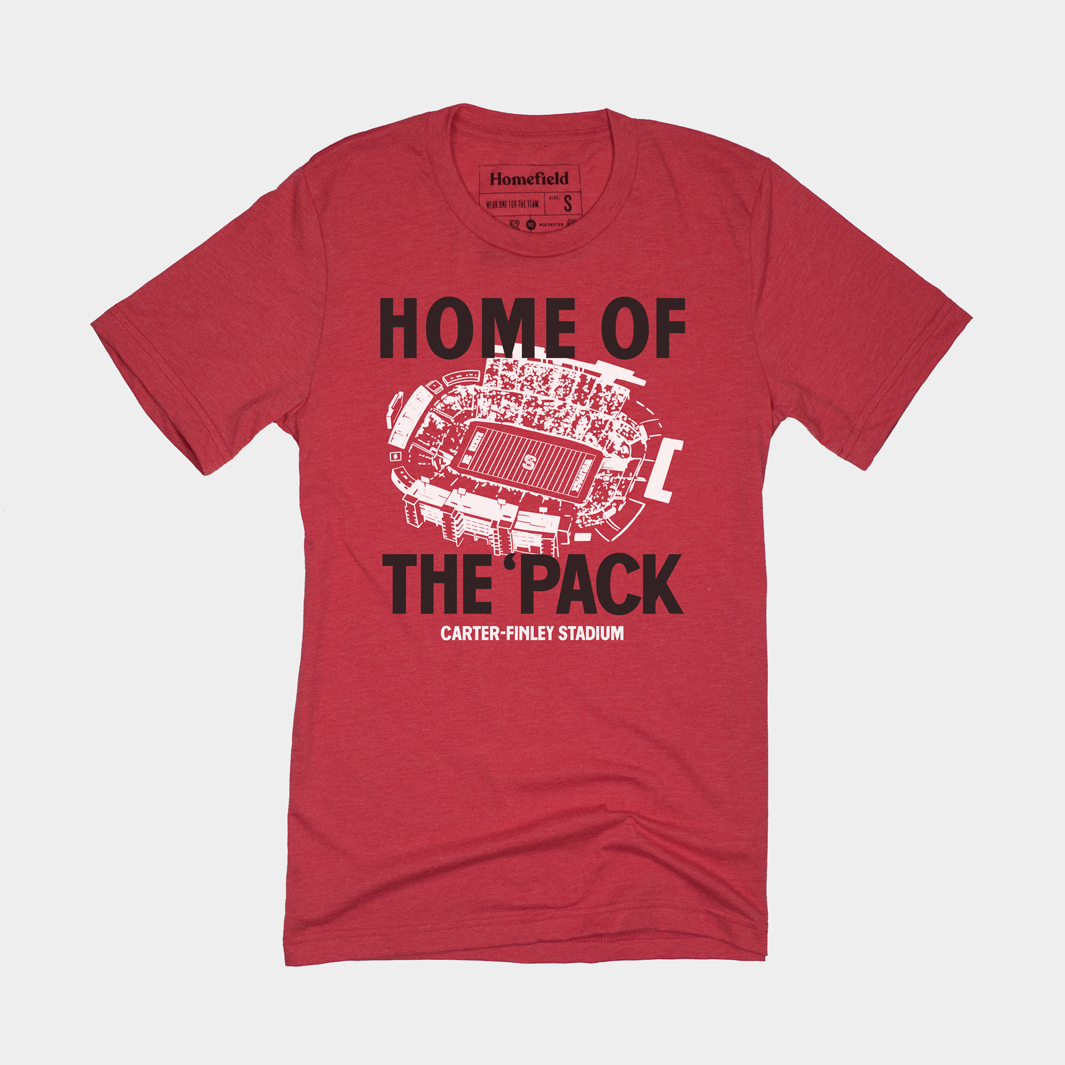 NC State Home of the Pack Stadium Tee Hoodie, Sweatshirt | CoreVibeTees.com