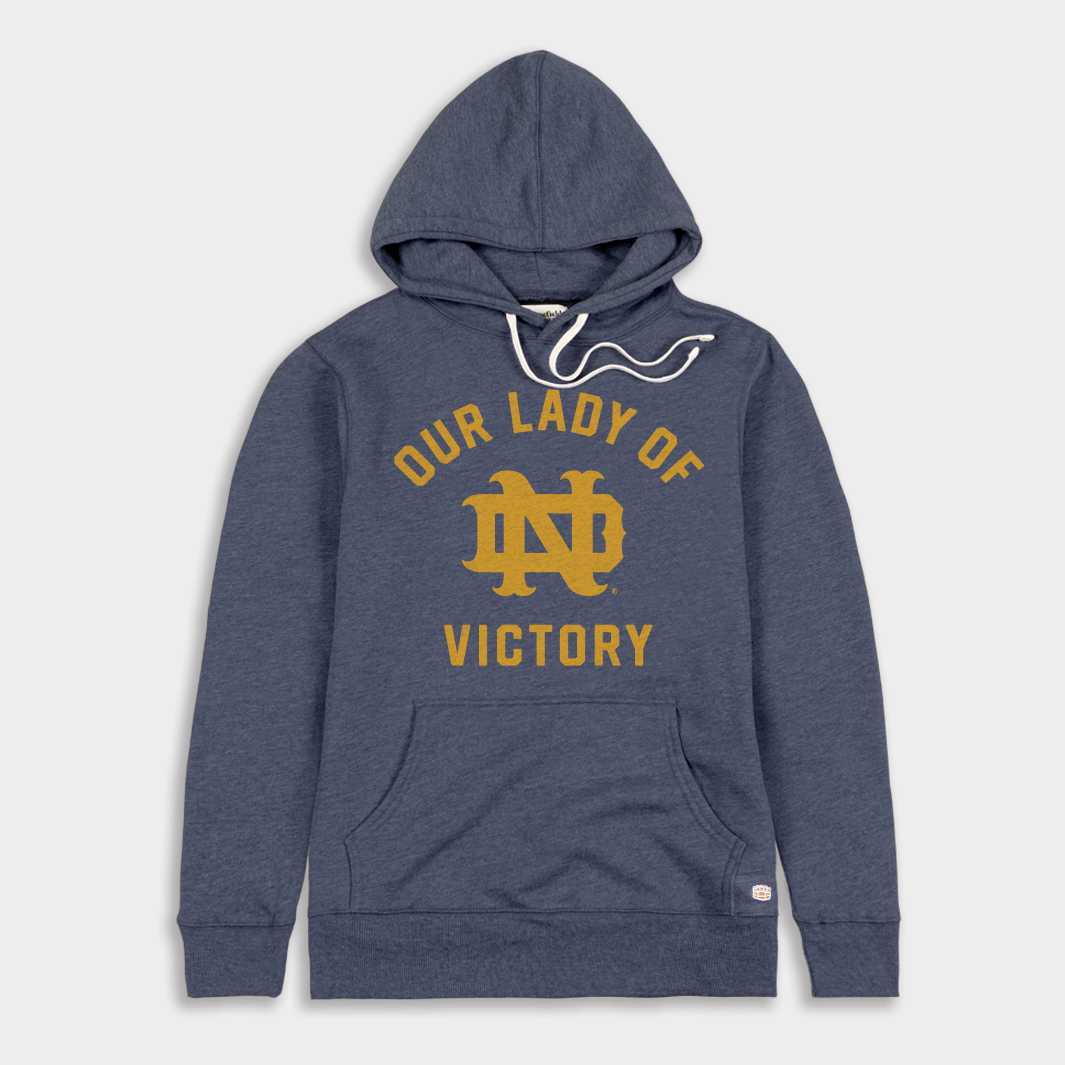 Vintage Notre Dame ‚ÄúOur Lady of Victory‚Äù Hoodie Style001 T-Shirts, Sweatshirt | CoreVibeTees.com