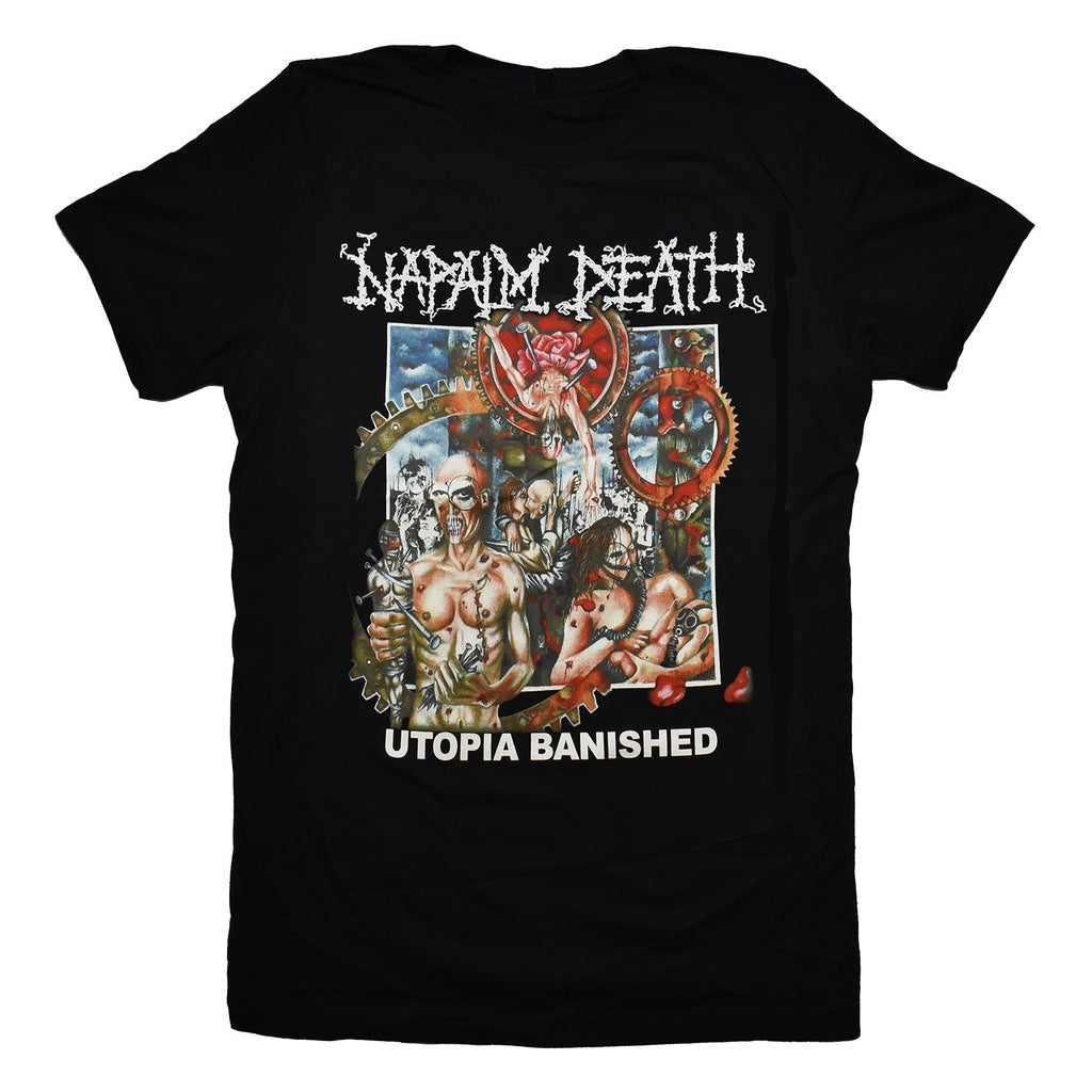 Napalm Death - Utopia Banished t-shirt Hoodie, Sweatshirt | CoreVibeTees.com (Image 2)