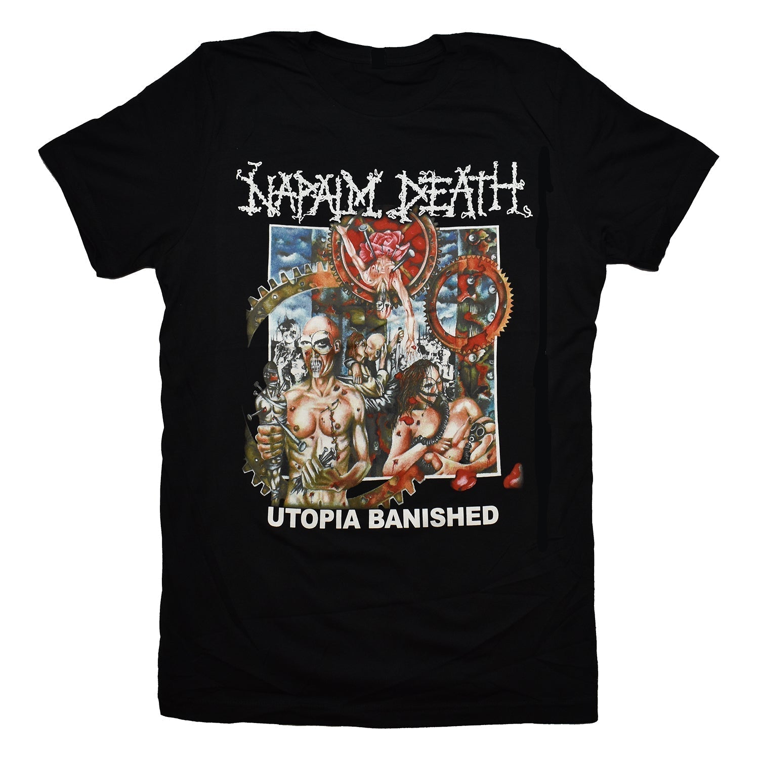 Napalm Death - Utopia Banished t-shirt Hoodie, Sweatshirt | CoreVibeTees.com (Image 2)