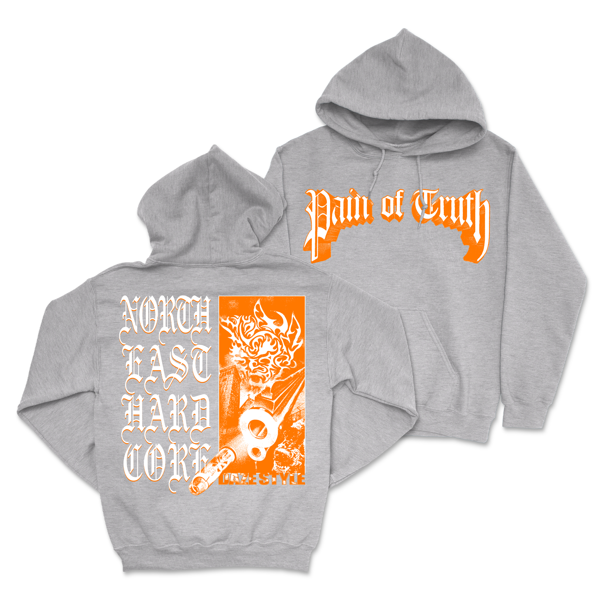 Pain Of Truth - POT Grey Hoodie T-Shirts, Sweatshirt | CoreVibeTees.com (Image 1)