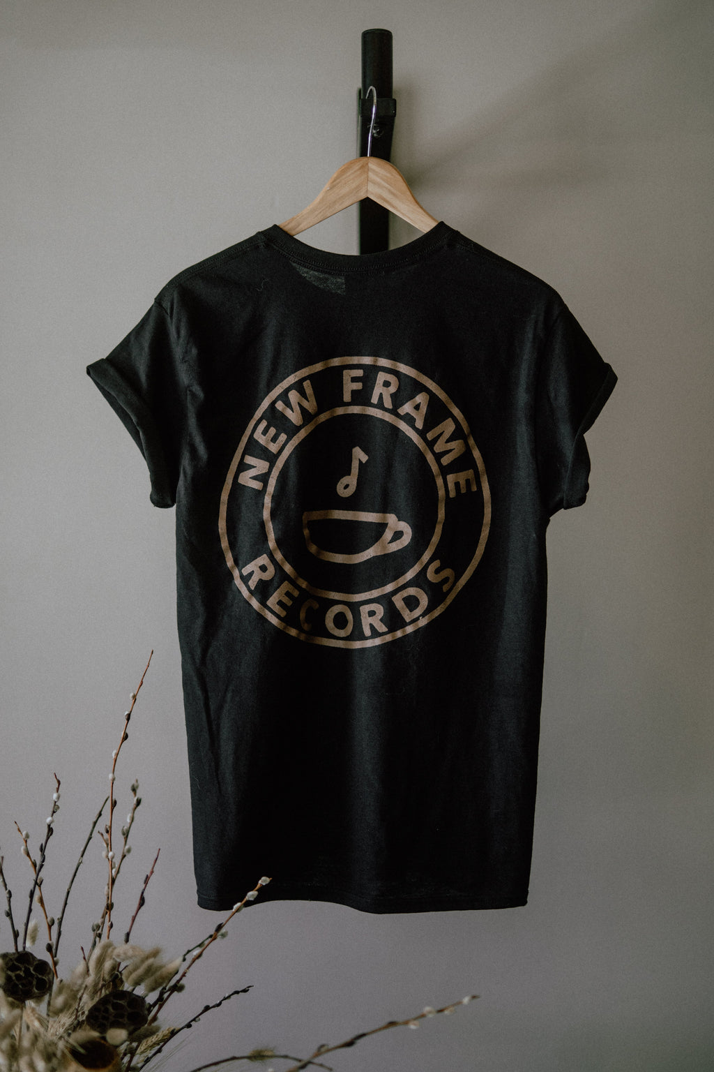 New Frame Records - Logo Tee Hoodie, Sweatshirt | CoreVibeTees.com (Image 3)