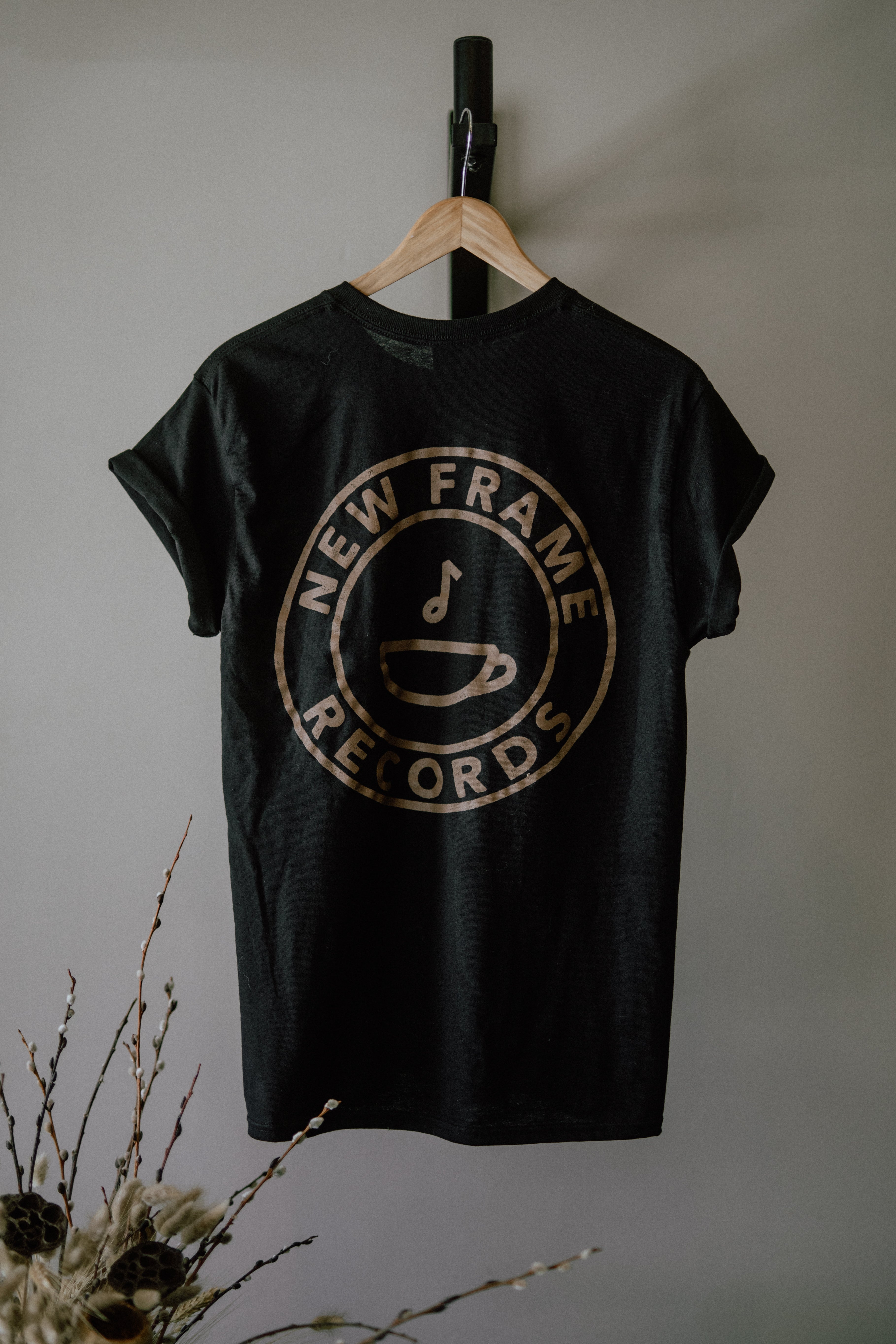 New Frame Records - Logo Tee Hoodie, Sweatshirt | CoreVibeTees.com (Image 3)