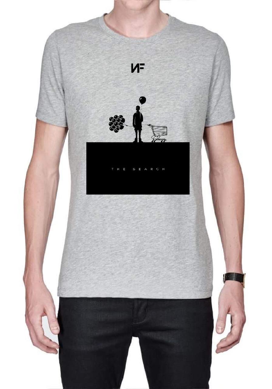 NF The Search Grey T-Shirt Hoodie, Sweatshirt | CoreVibeTees.com