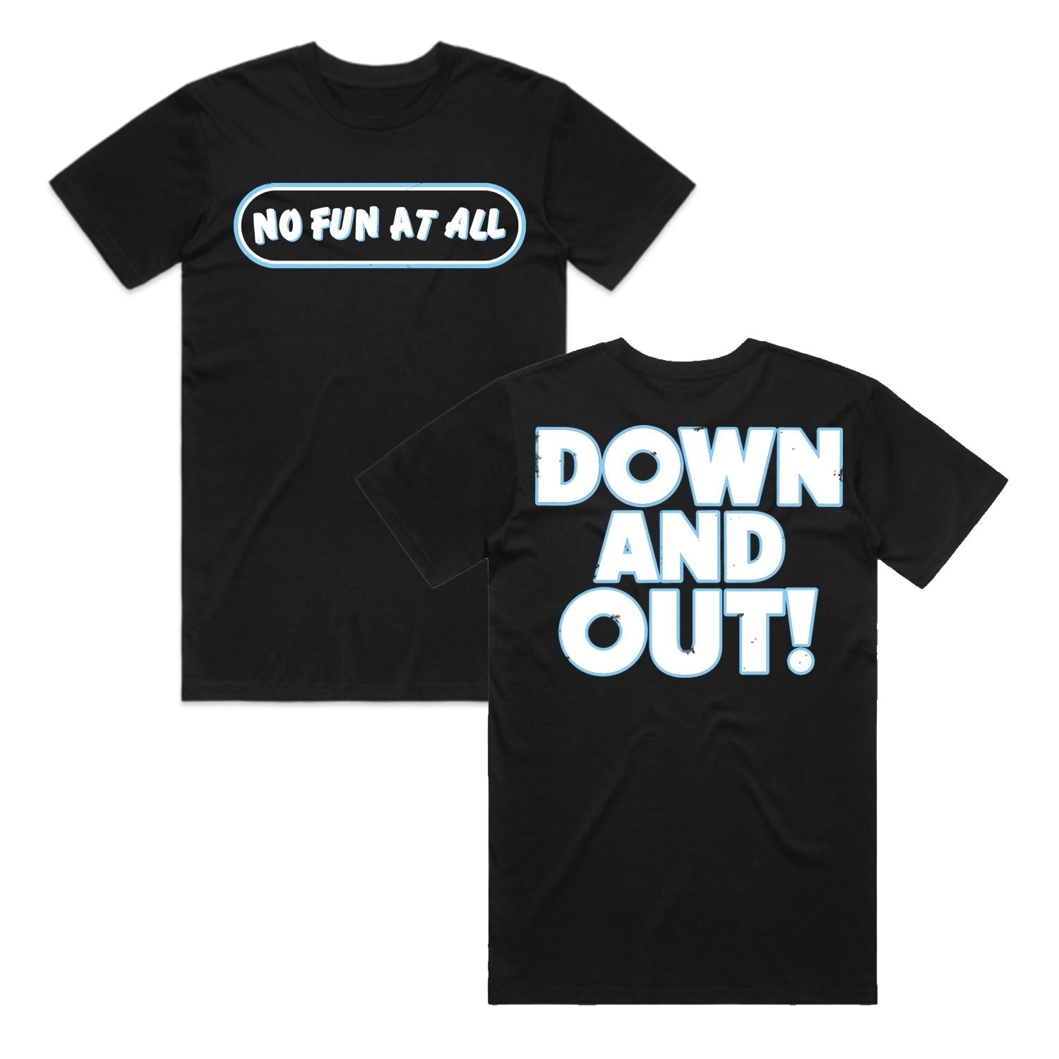 Down And Out Tee (Black) Hoodie, Sweatshirt | CoreVibeTees.com