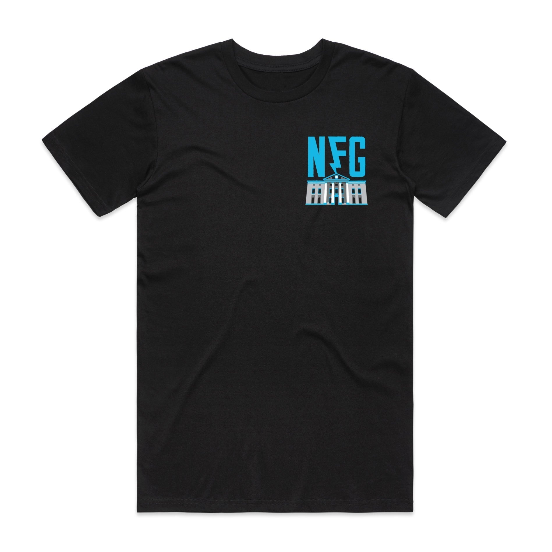 Back To The Future Tee (Black) Hoodie, Sweatshirt | CoreVibeTees.com (Image 1)