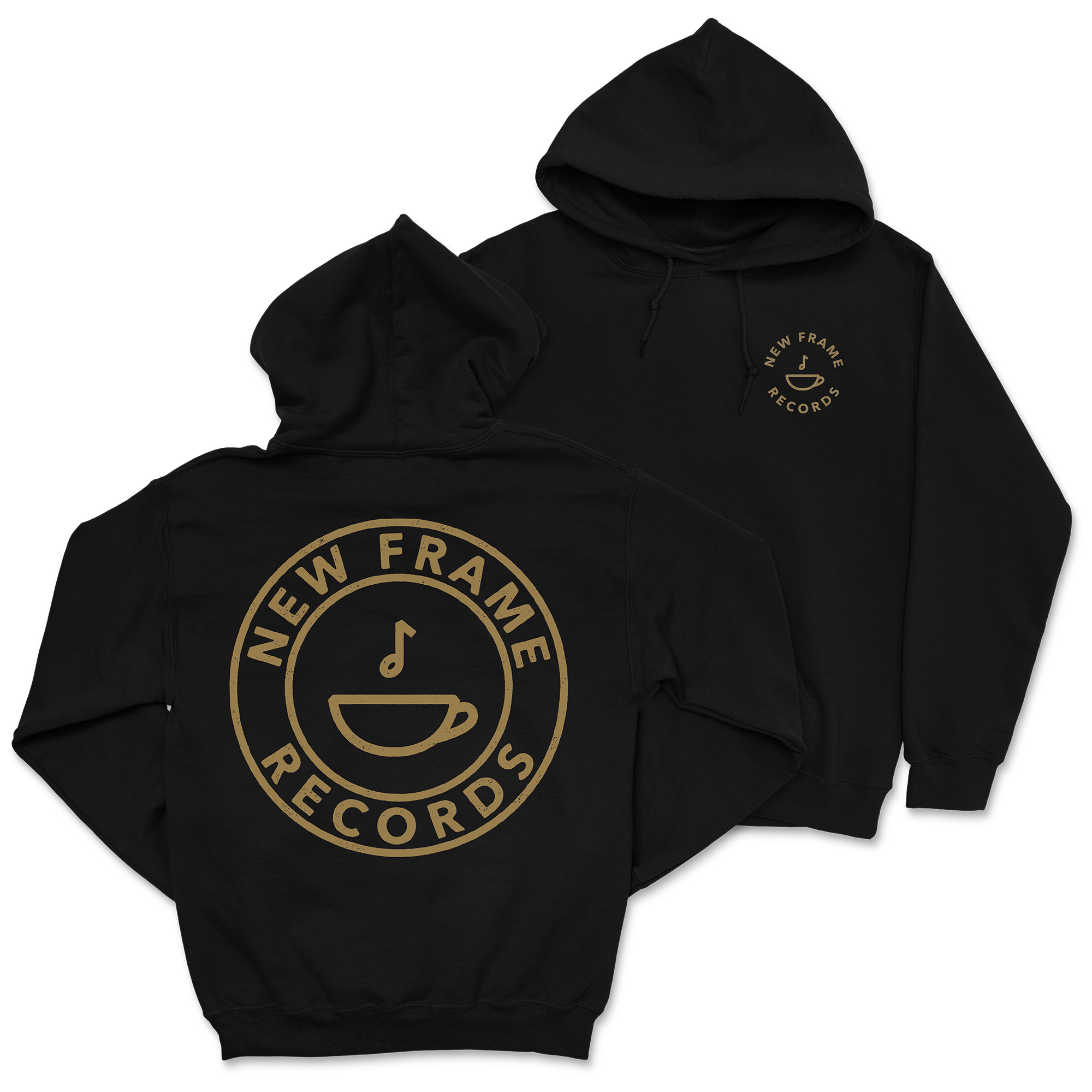 New Frame Records - Logo Hoodie T-Shirts, Sweatshirt | CoreVibeTees.com (Image 1)