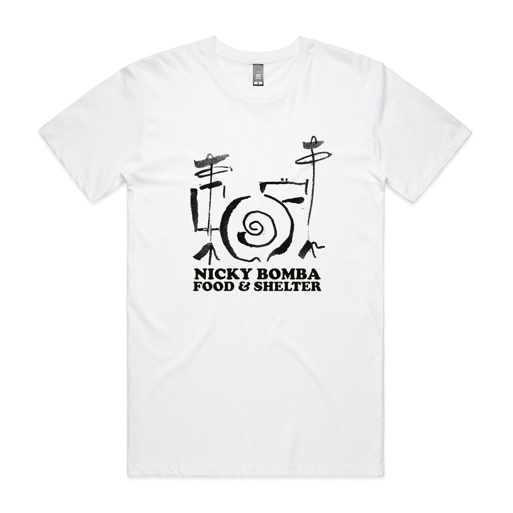 Food And Shelter T-Shirt (White) Hoodie, Sweatshirt | CoreVibeTees.com