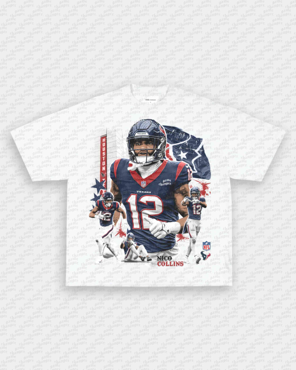 NICO COLLINS TEE Hoodie, Sweatshirt | CoreVibeTees.com (Image 1)