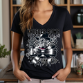 NIGHTMARE BOW - BOW RUN- V NECK TEE/TANK TOP Hoodie, Sweatshirt | CoreVibeTees.com (Image 1)
