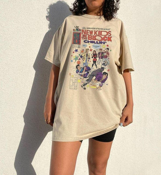 NKOTB T-Shirt, New Kids On The Block Music Fan Gift Tee