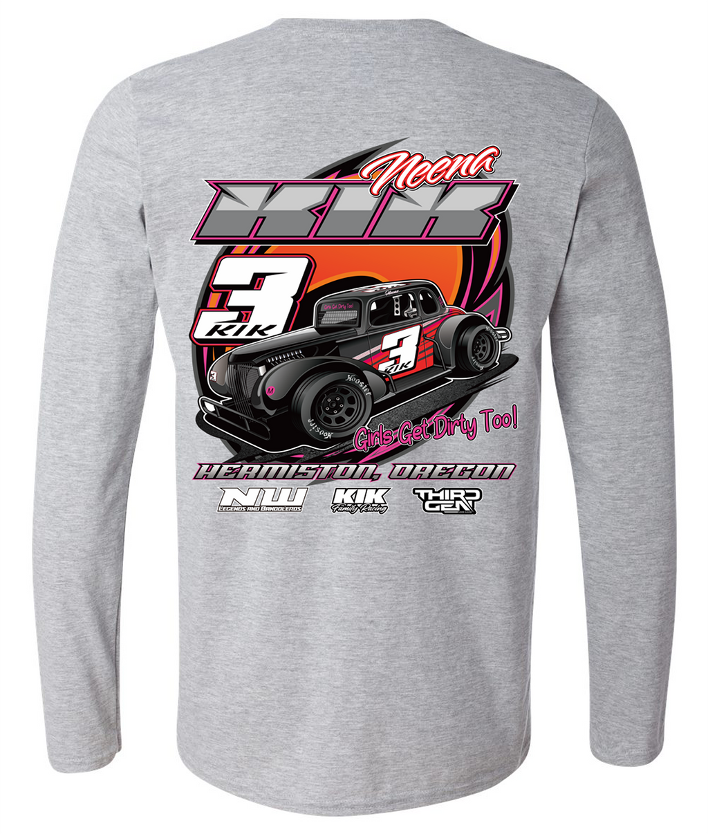 Neena Kik Long Sleeve T-Shirt Hoodie, Sweatshirt | CoreVibeTees.com (Image 3)