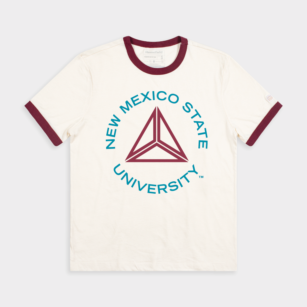 New Mexico State Retro University Ringer Tee Style001 Hoodie, Sweatshirt | CoreVibeTees.com