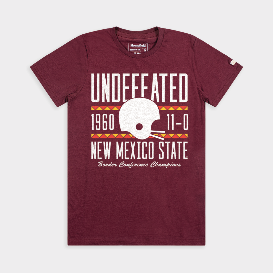 New Mexico State Football 1960 Undefeated Tee Style001 Hoodie, Sweatshirt | CoreVibeTees.com