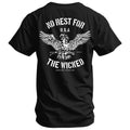 No Rest For The Wicked Men's T-Shirt Hoodie, Sweatshirt | CoreVibeTees.com (Image 1)